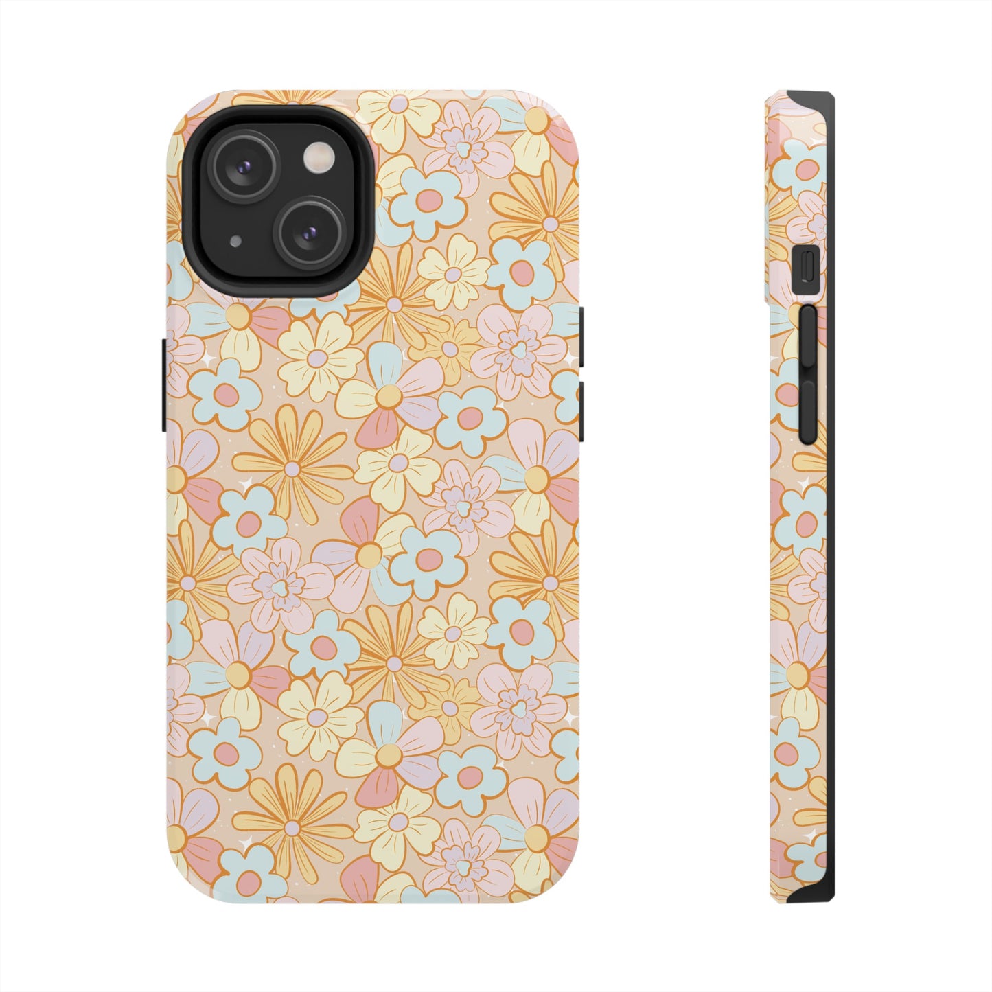 Girly Floral - Tough Phone Cases