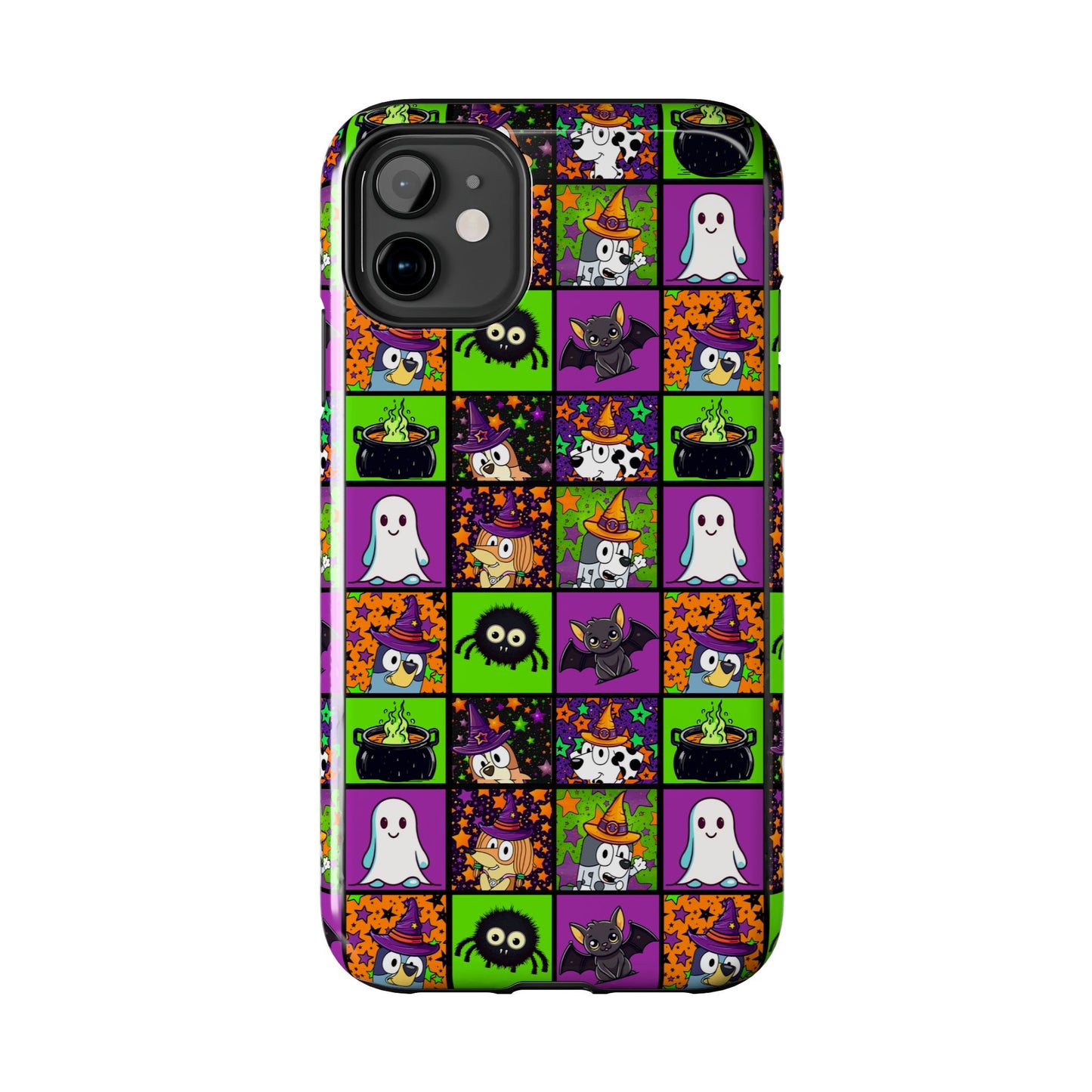 Blue Pup Halloween -  Tough Phone Cases