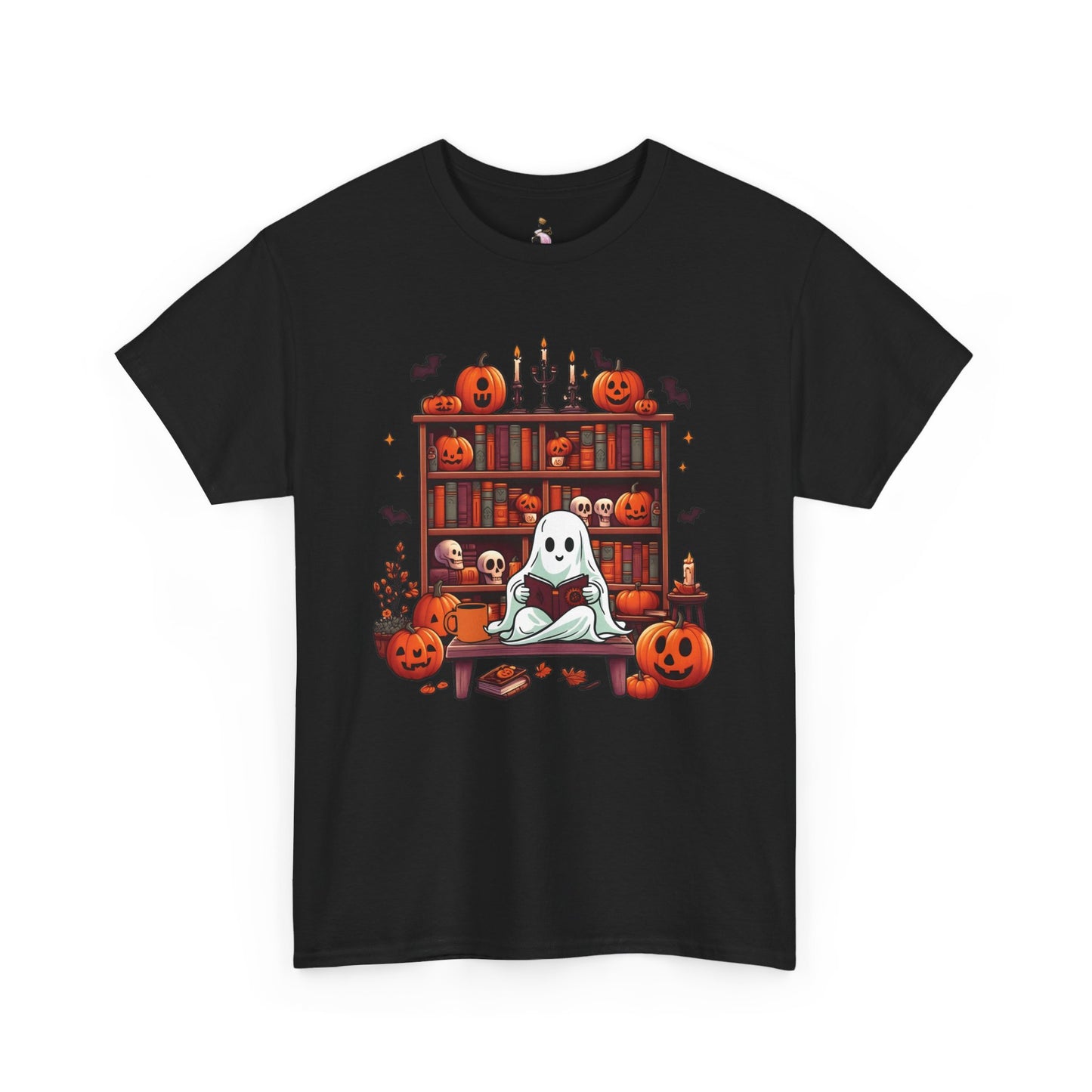 Boo-kworm Ghost Tee - Halloween Shirt