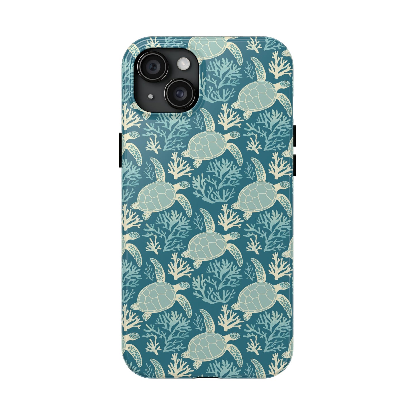 Blue Sea Turtle  - Tough Phone Cases