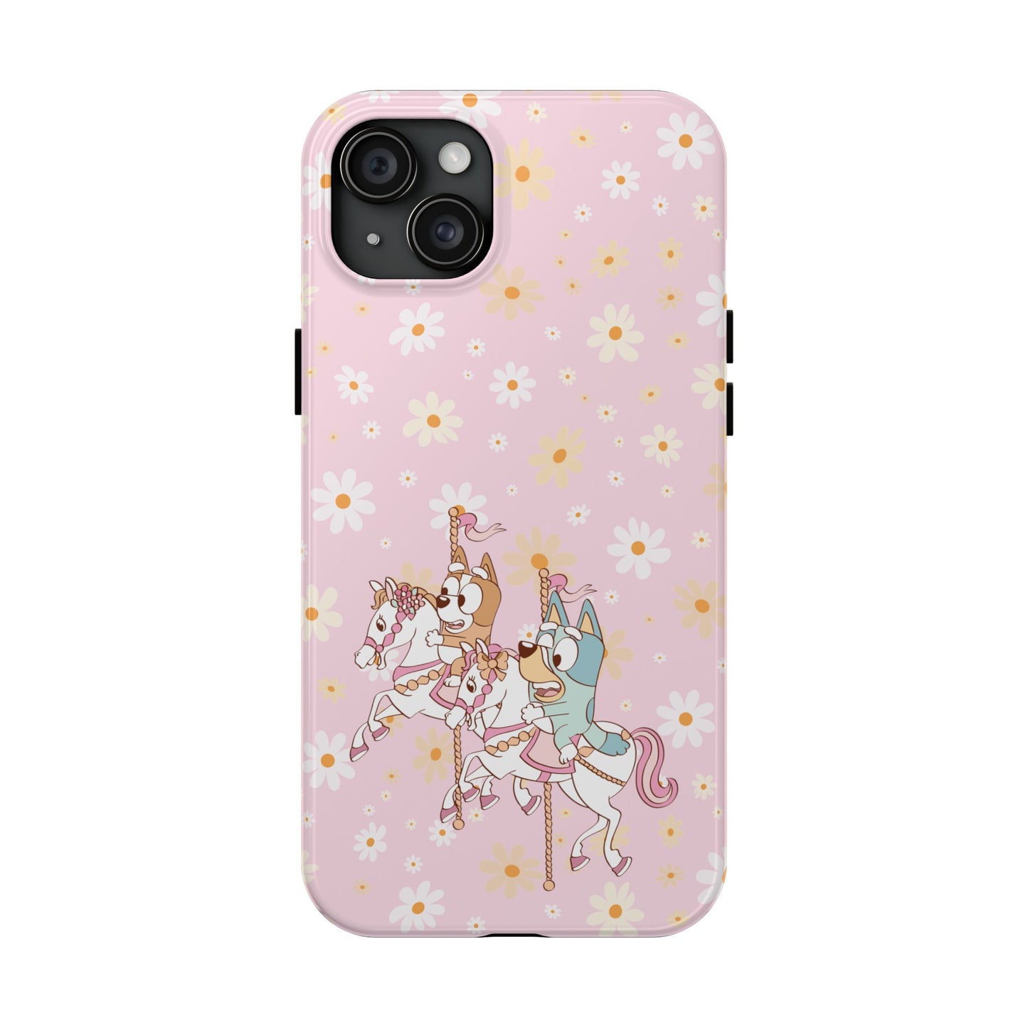 Carousel Pups  - Tough Phone Cases