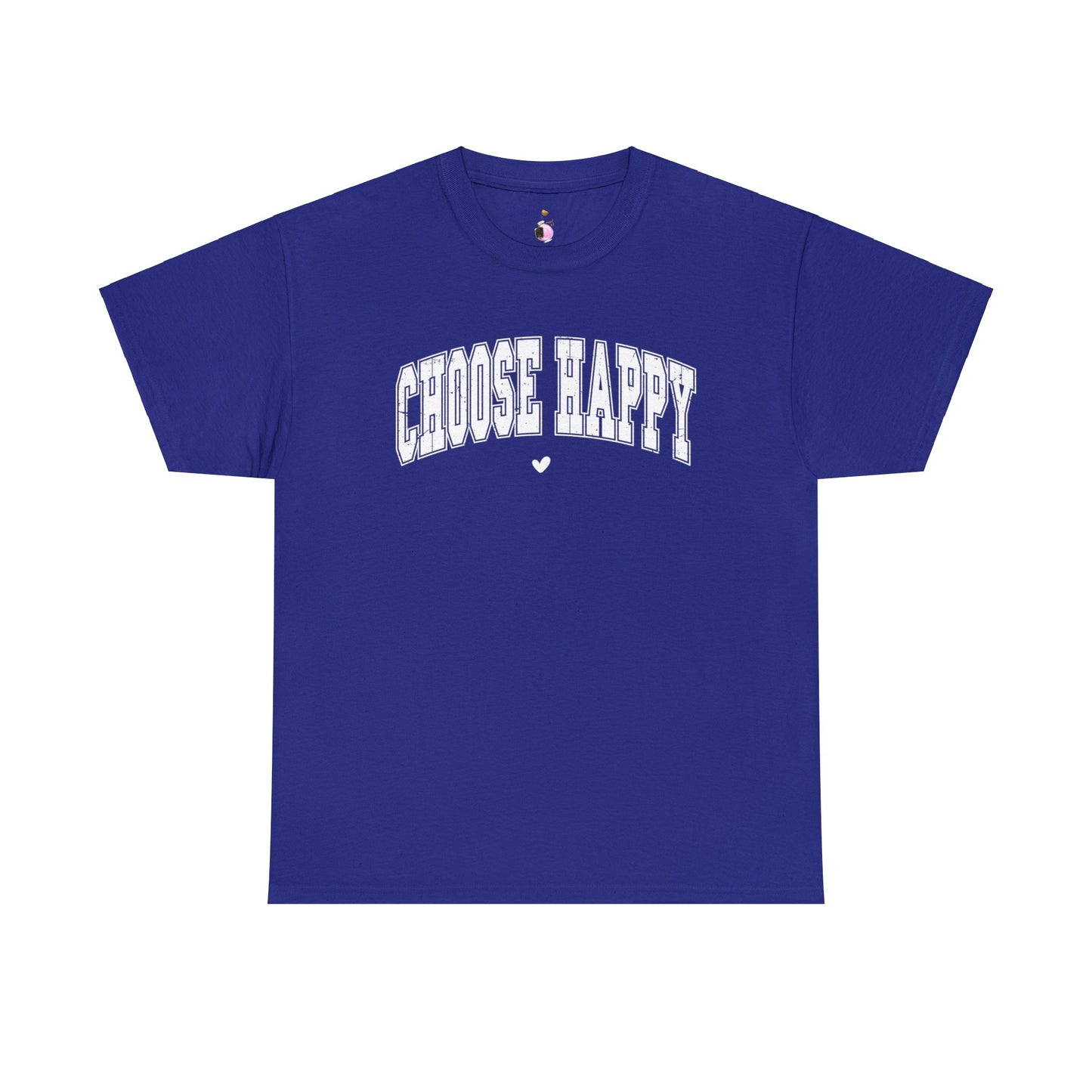 Choose Happy - Unisex Heavy Cotton Tee