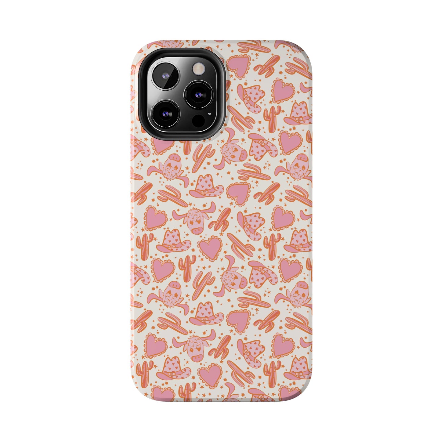 Pink Western Cowgirl  - Tough Phone Cases