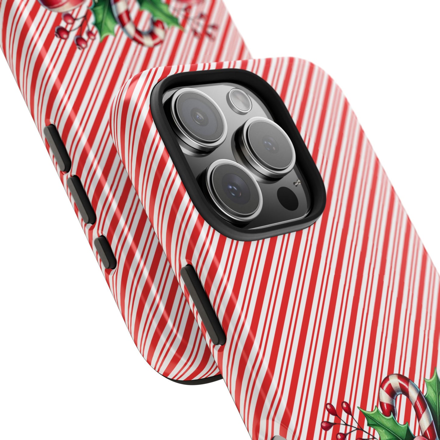 Candy Cane Bow - Christmas  -  Tough Phone Cases