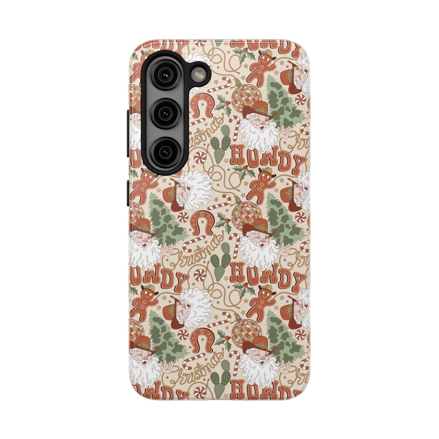 Howdy Christmas -  Tough Phone Cases