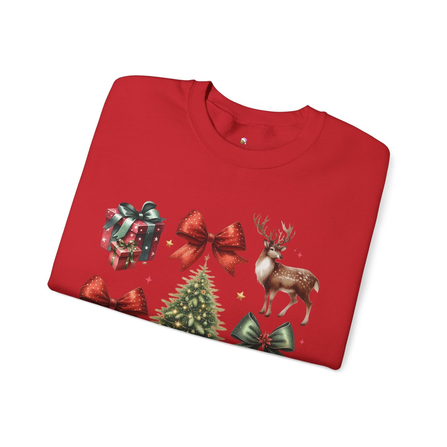 Classic Christmas Coquette - Christmas Sweatshirt