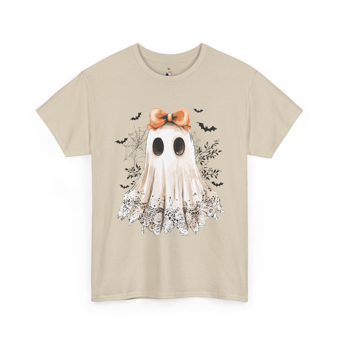 Lacey Ghost - Halloween Tee - Shirt