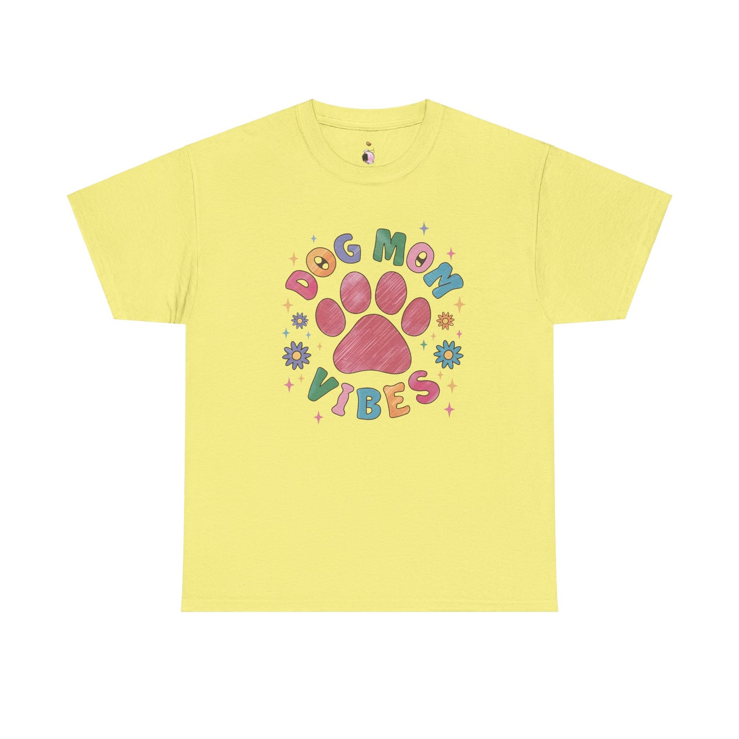 Dog Mom Vibes - Unisex Heavy Cotton Tee