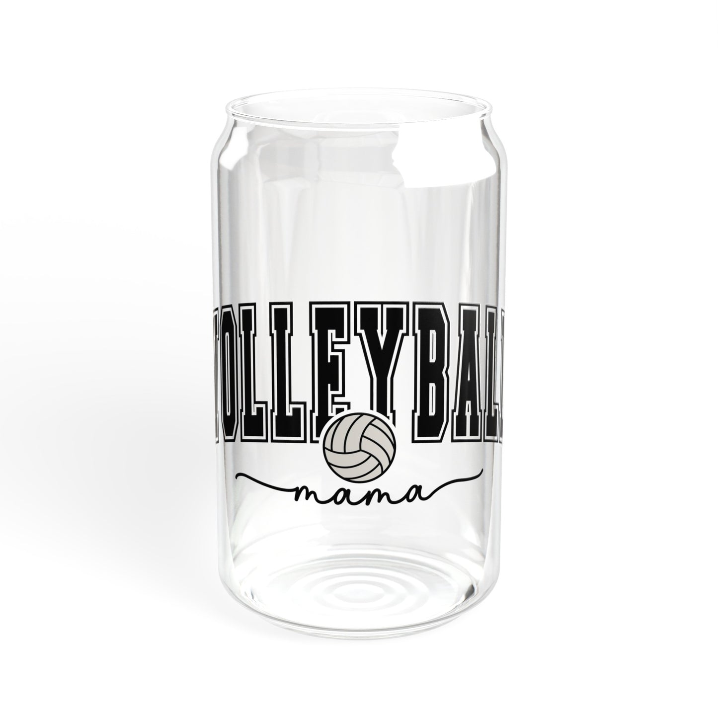 Volleyball Mama - Sipper Glass, 16oz