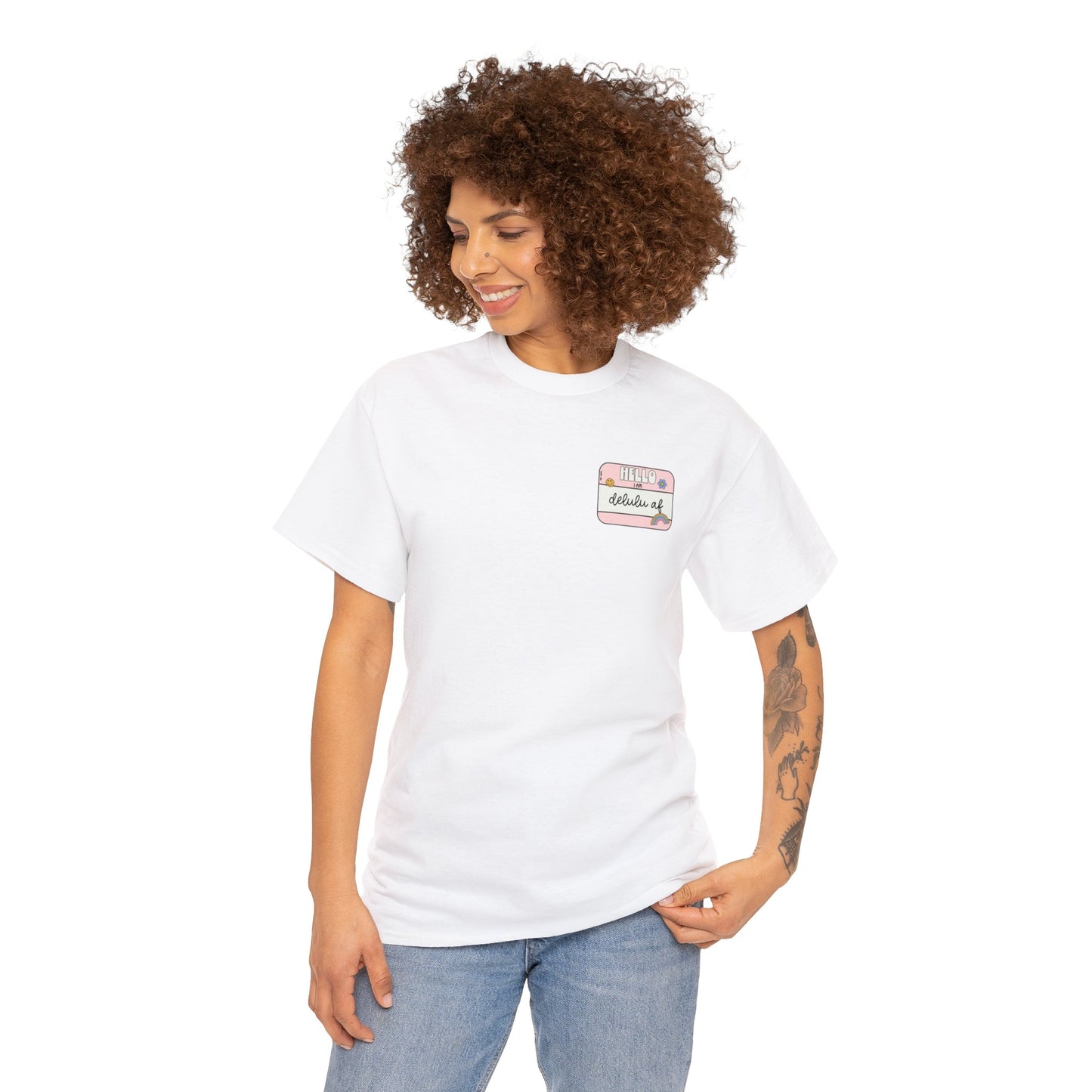 Delulu AF - Unisex Heavy Cotton Tee