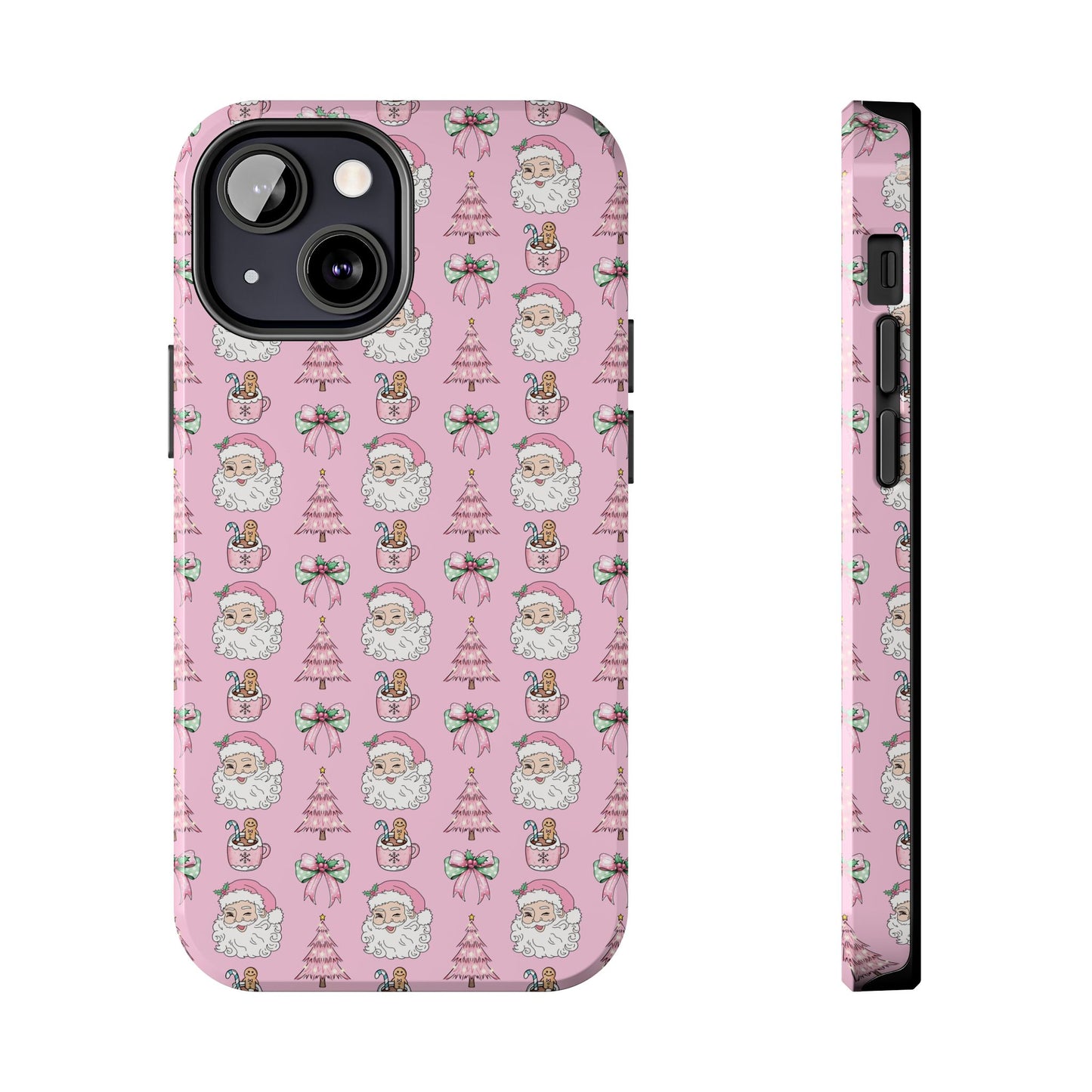 Pink Santa -  Tough Phone Cases