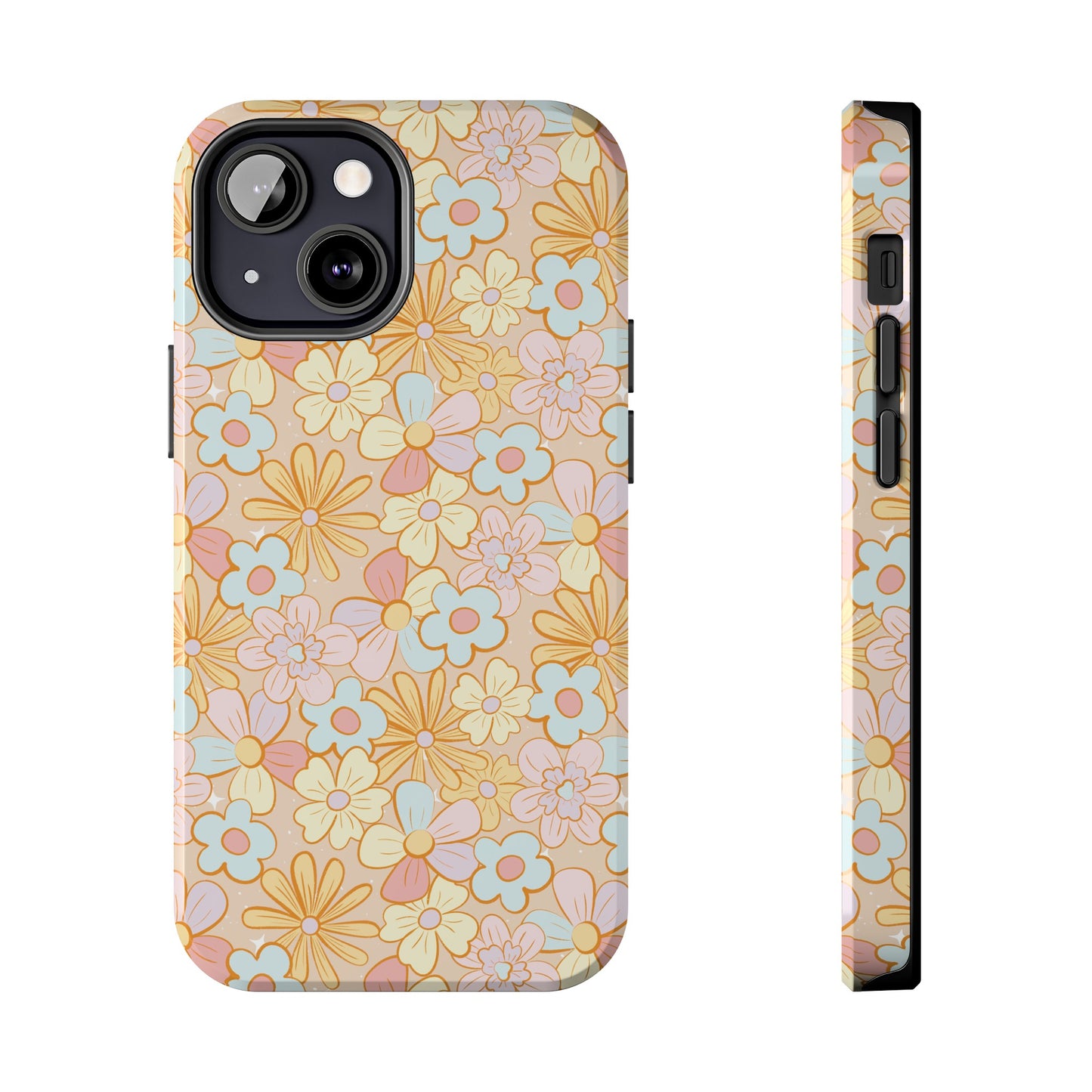 Girly Floral - Tough Phone Cases