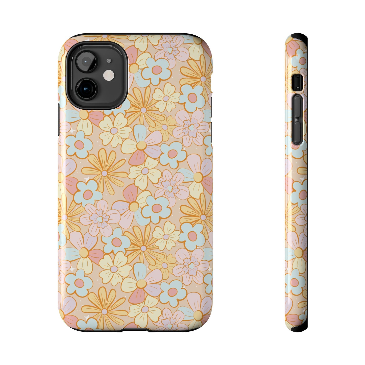 Girly Floral - Tough Phone Cases