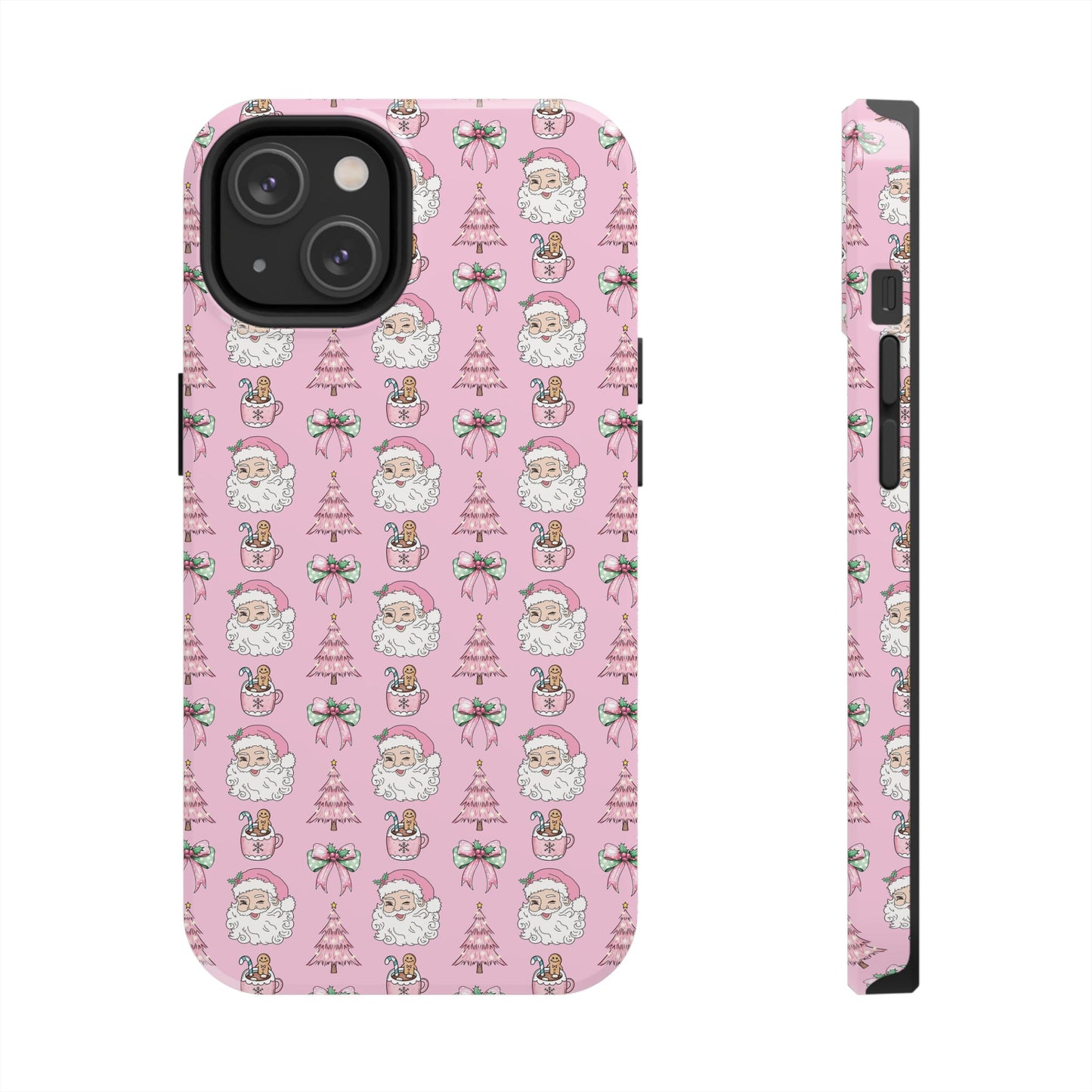 Pink Santa -  Tough Phone Cases