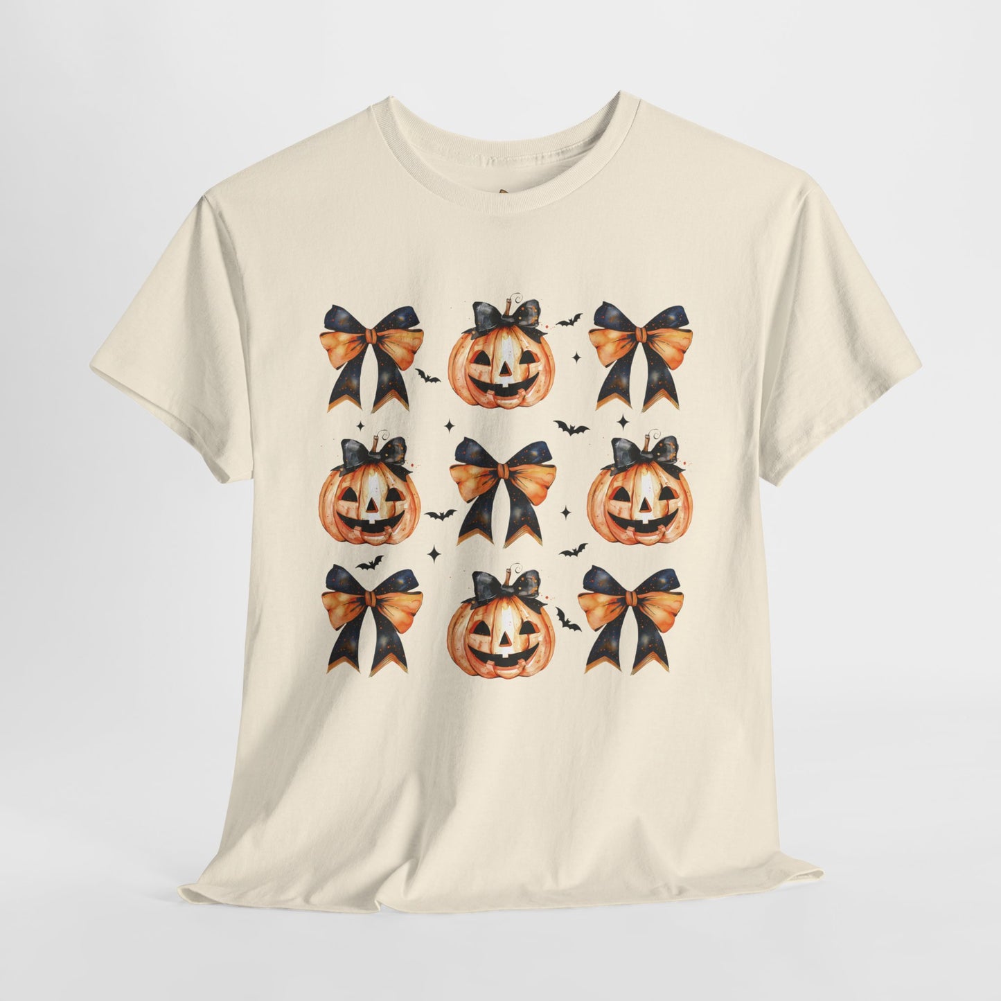 Pretty Little Jack-O-Lanterns -  Unisex Heavy Cotton Tee