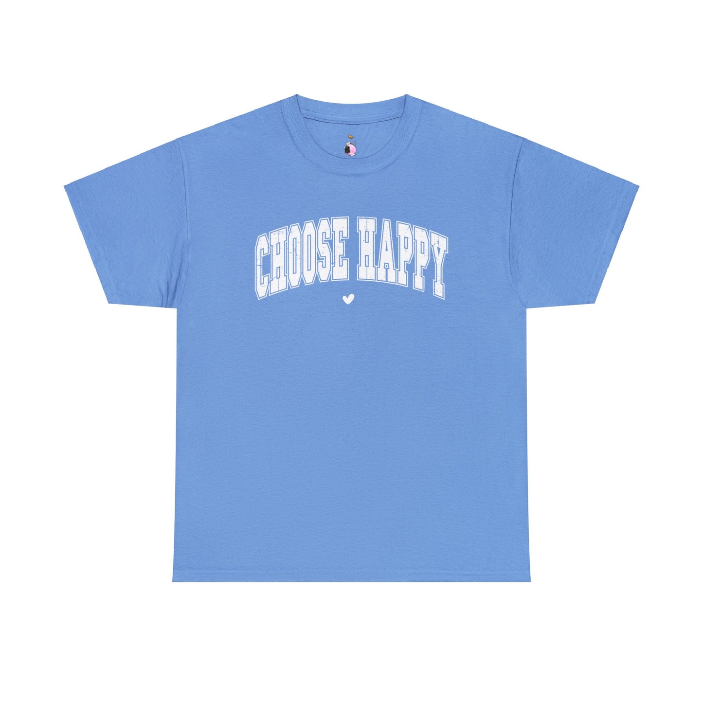 Choose Happy - Unisex Heavy Cotton Tee