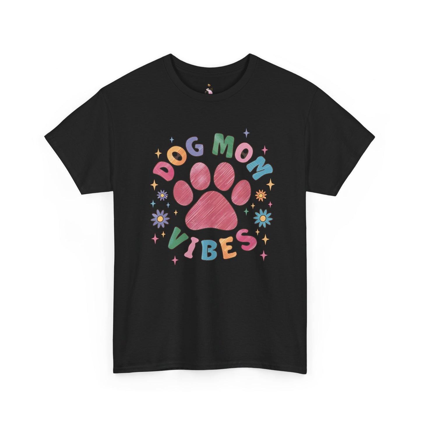 Dog Mom Vibes - Unisex Heavy Cotton Tee