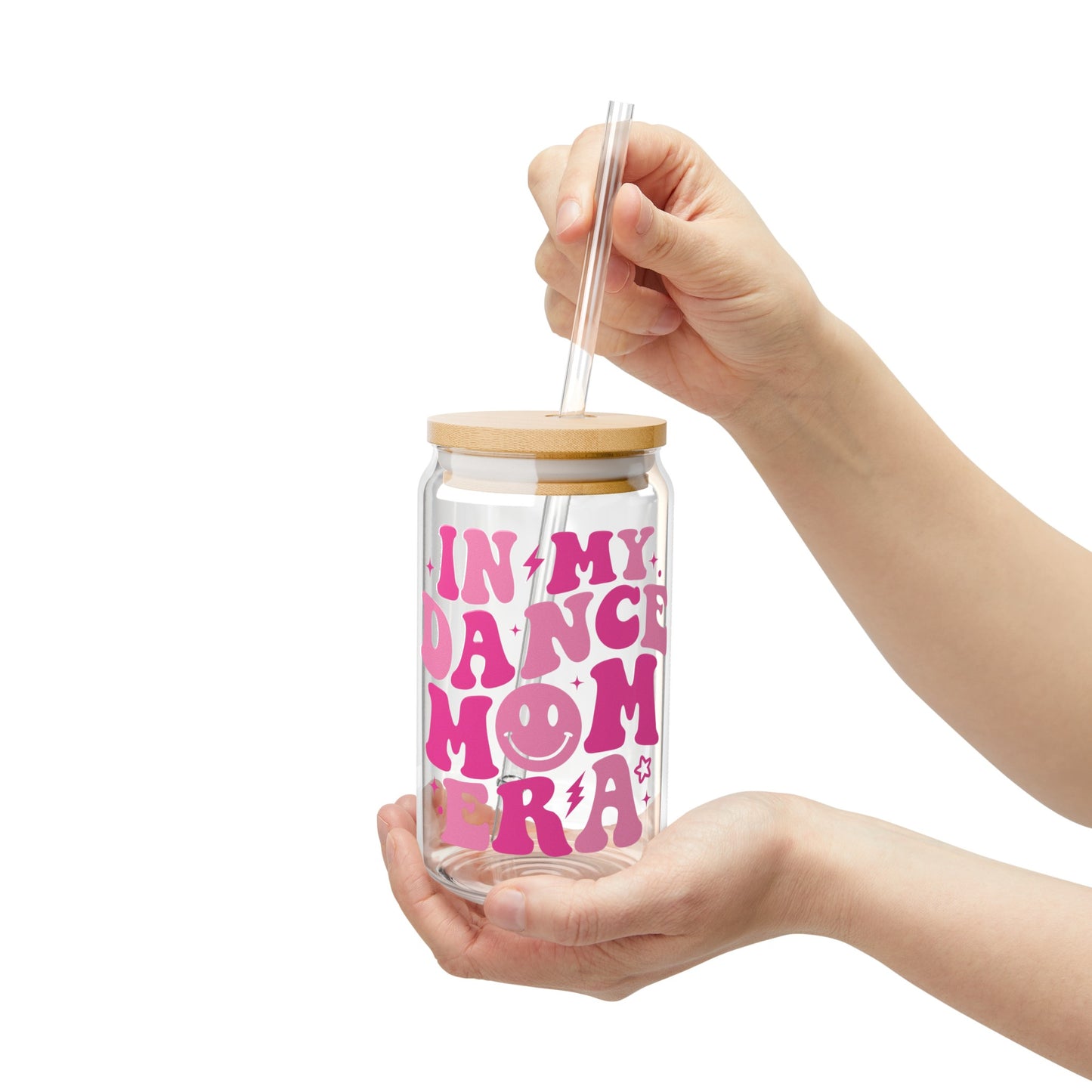 In My Dance Mom Era - Sipper Glass, 16oz