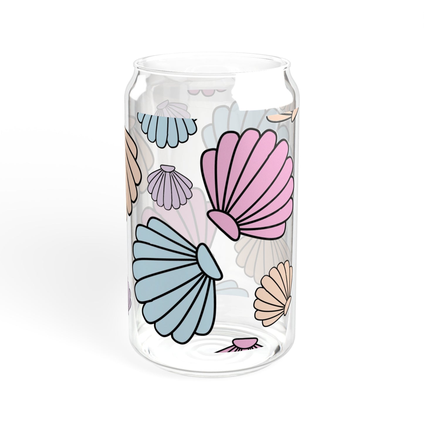 Seashells - Sipper Glass, 16oz