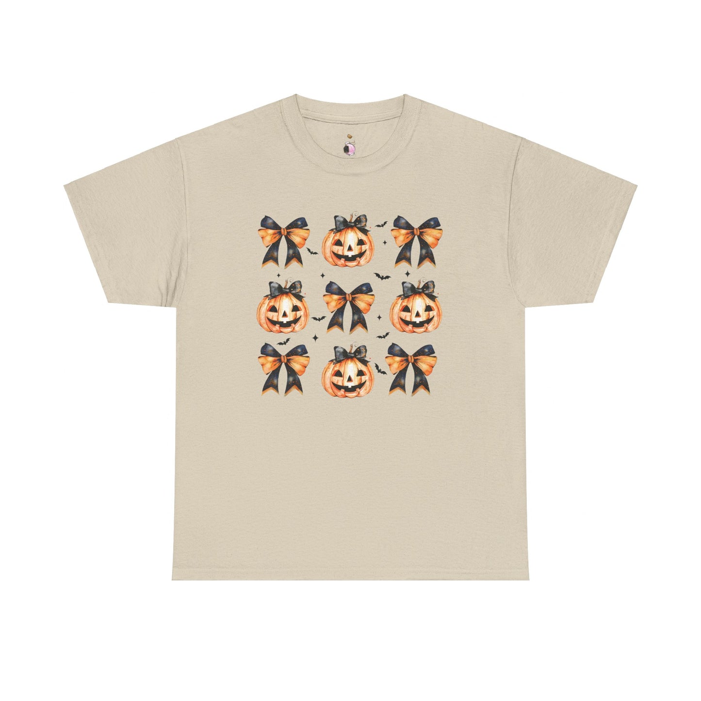 Pretty Little Jack-O-Lanterns -  Unisex Heavy Cotton Tee