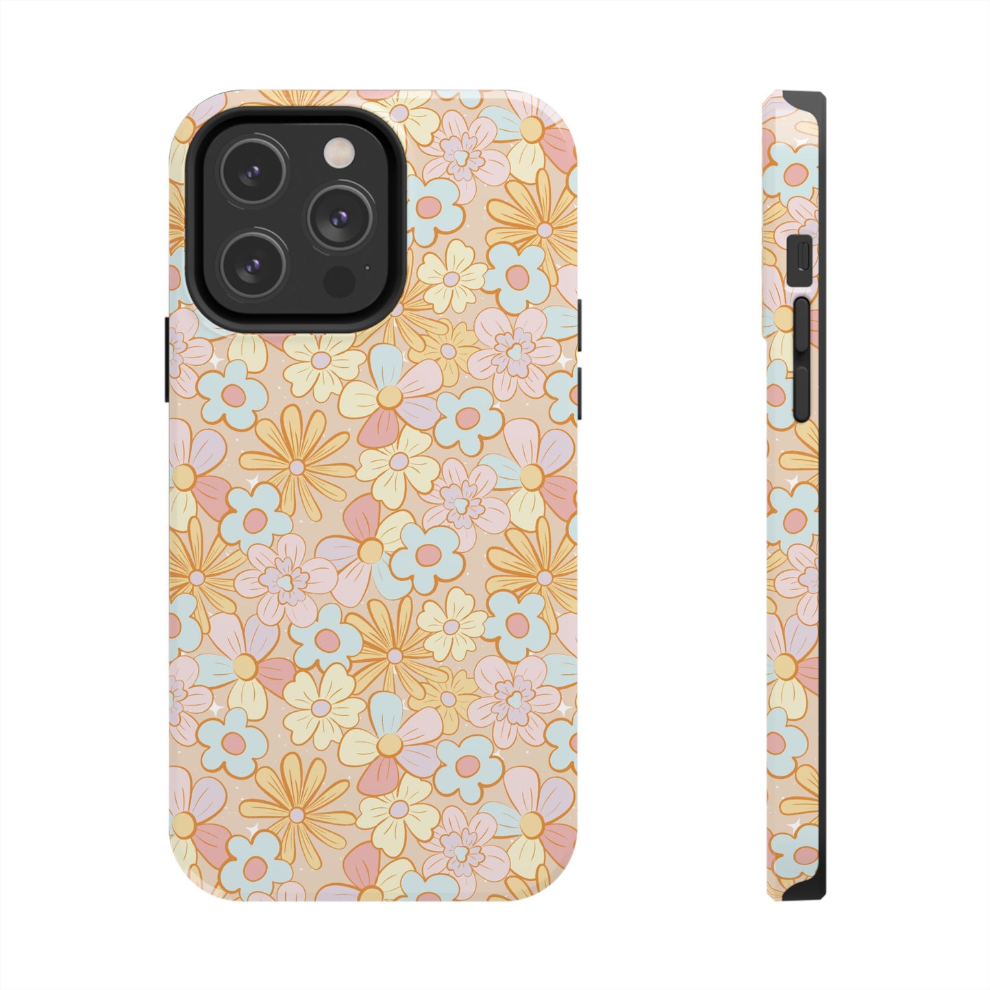 Girly Floral - Tough Phone Cases