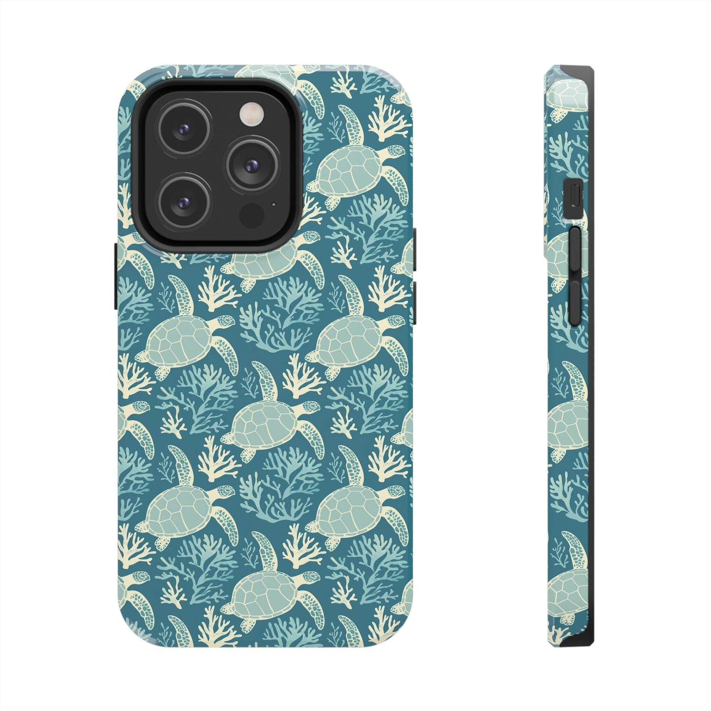 Blue Sea Turtle  - Tough Phone Cases