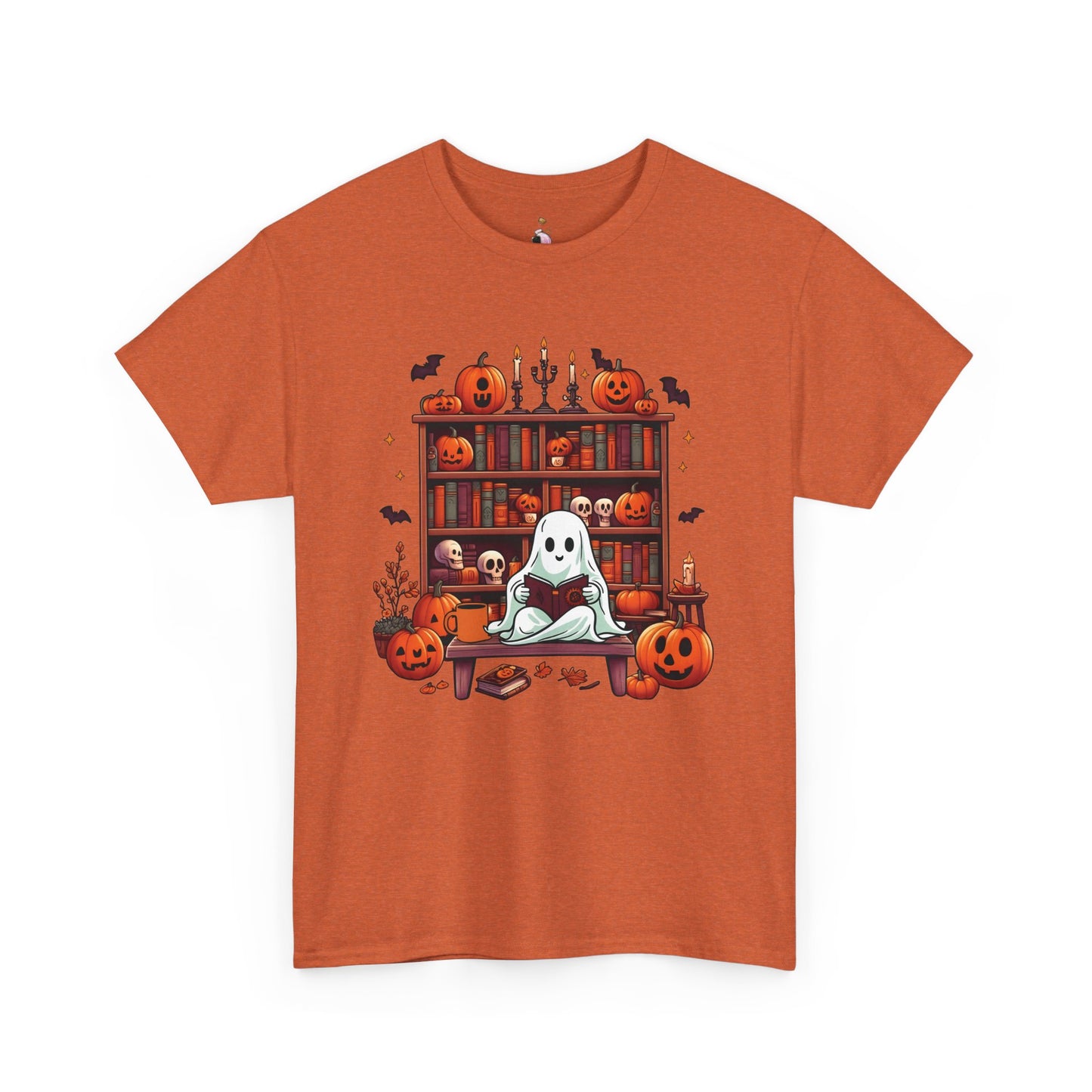 Boo-kworm Ghost Tee - Halloween Shirt