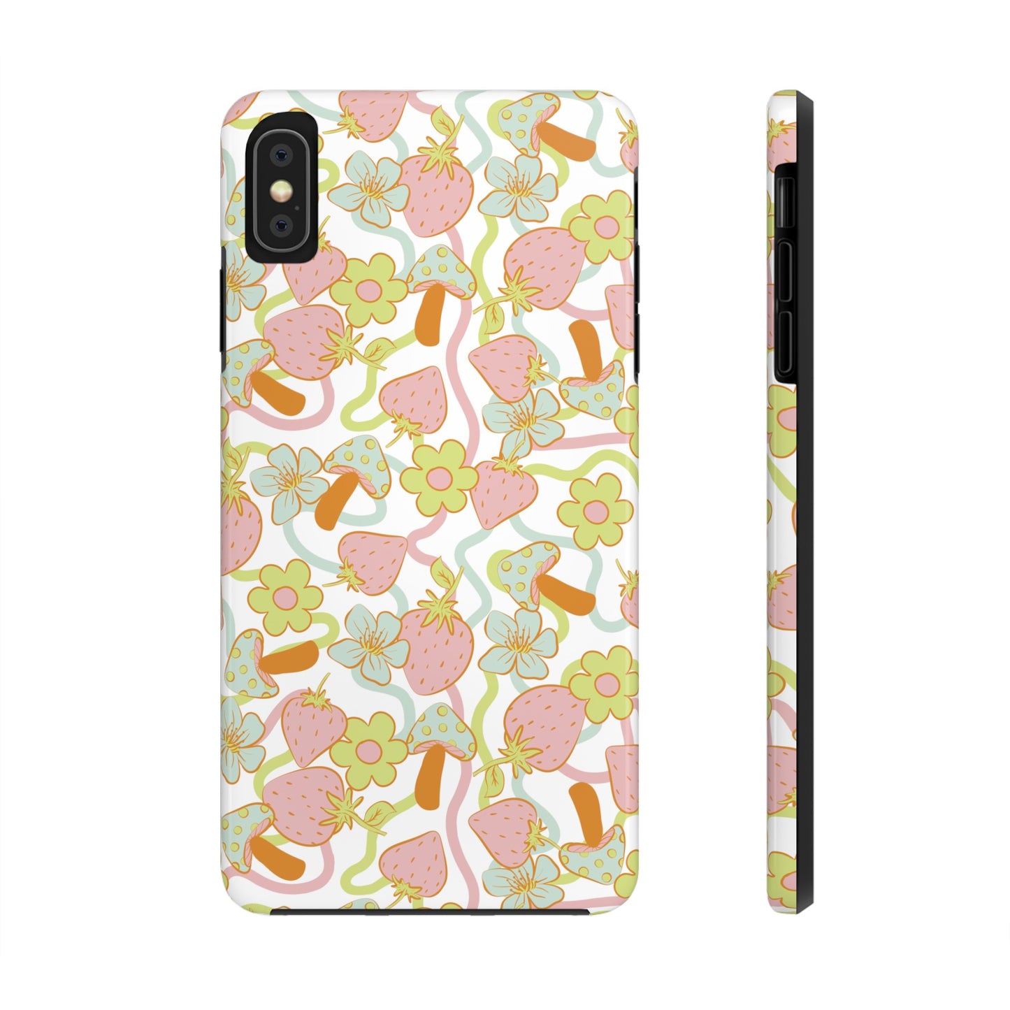 Strawberry Shrooms - Tough Phone Cases