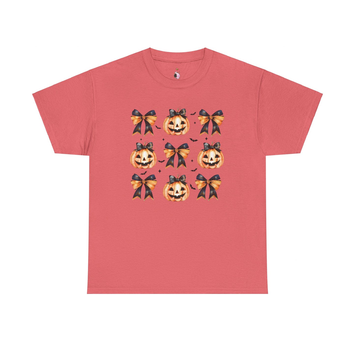 Pretty Little Jack-O-Lanterns -  Unisex Heavy Cotton Tee