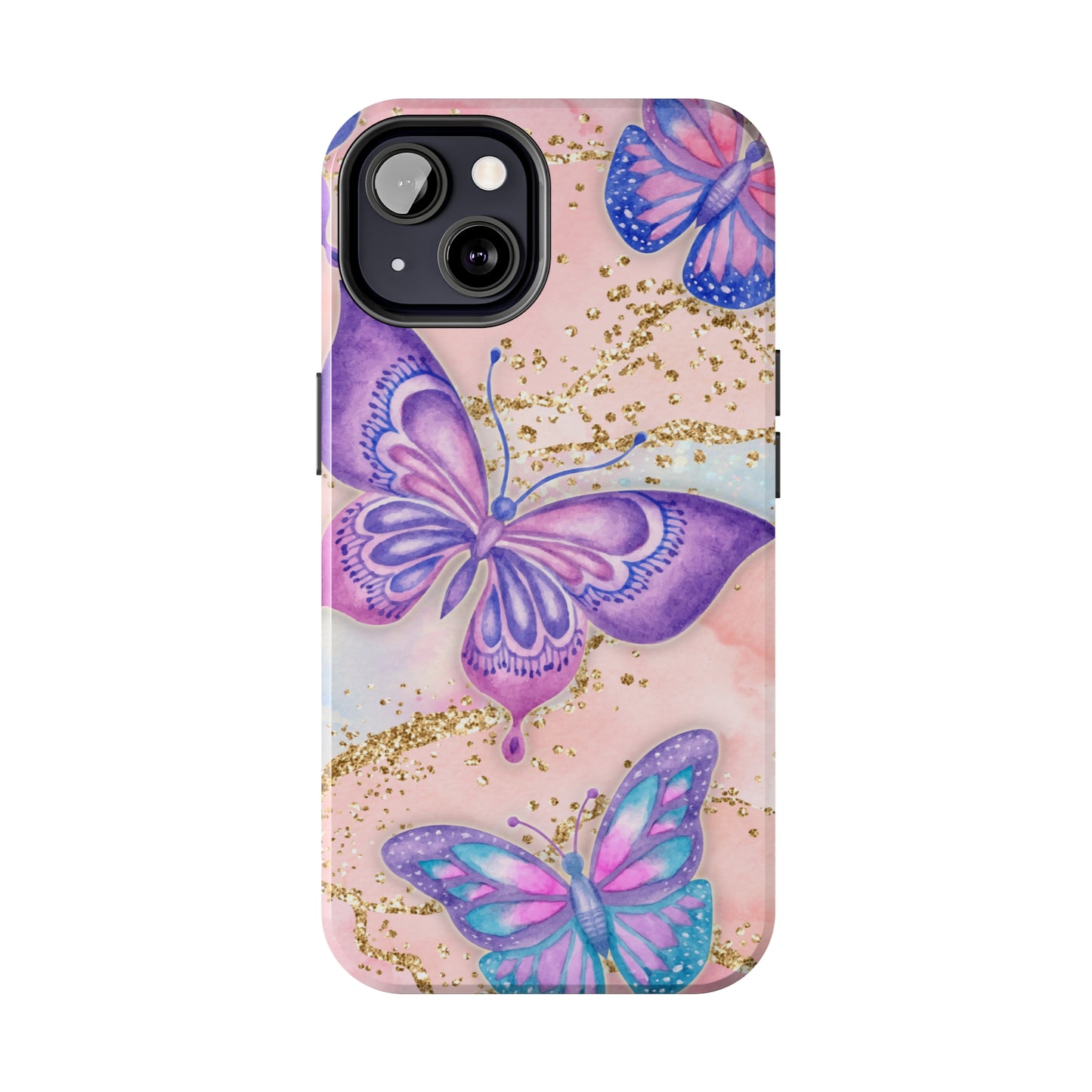 Marble Butterfly - Tough Phone Cases