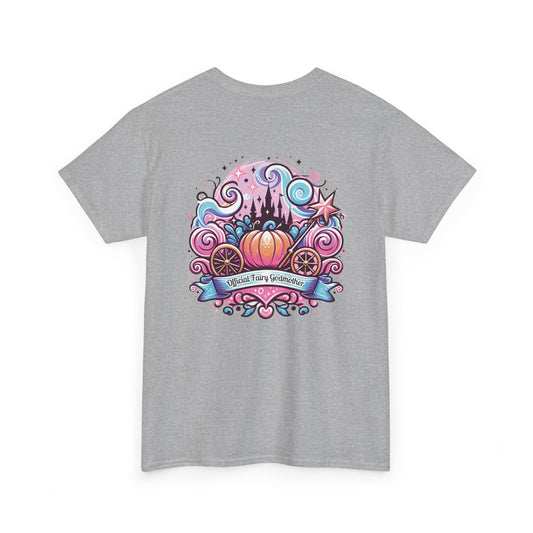 Official Fairy Godmother - Pink - Unisex Heavy Cotton Tee