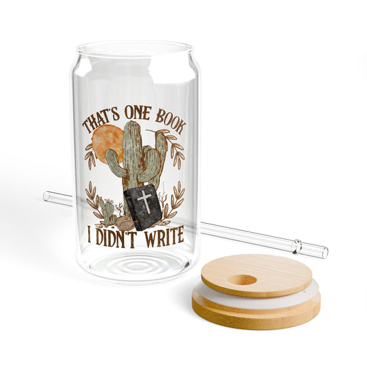 Book I didnt write - Sipper Glass, 16oz