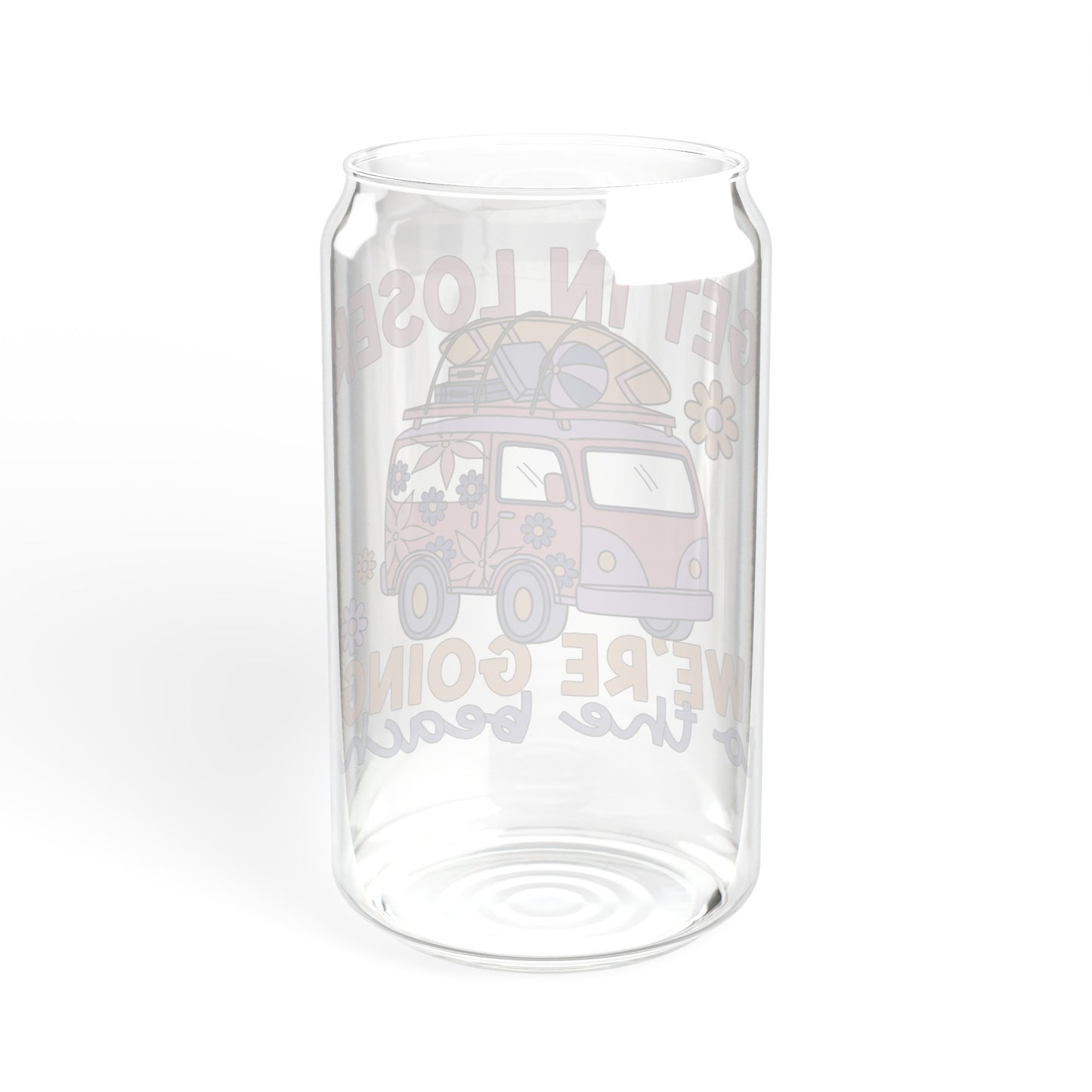 We're going to the beach - Sipper Glass, 16oz