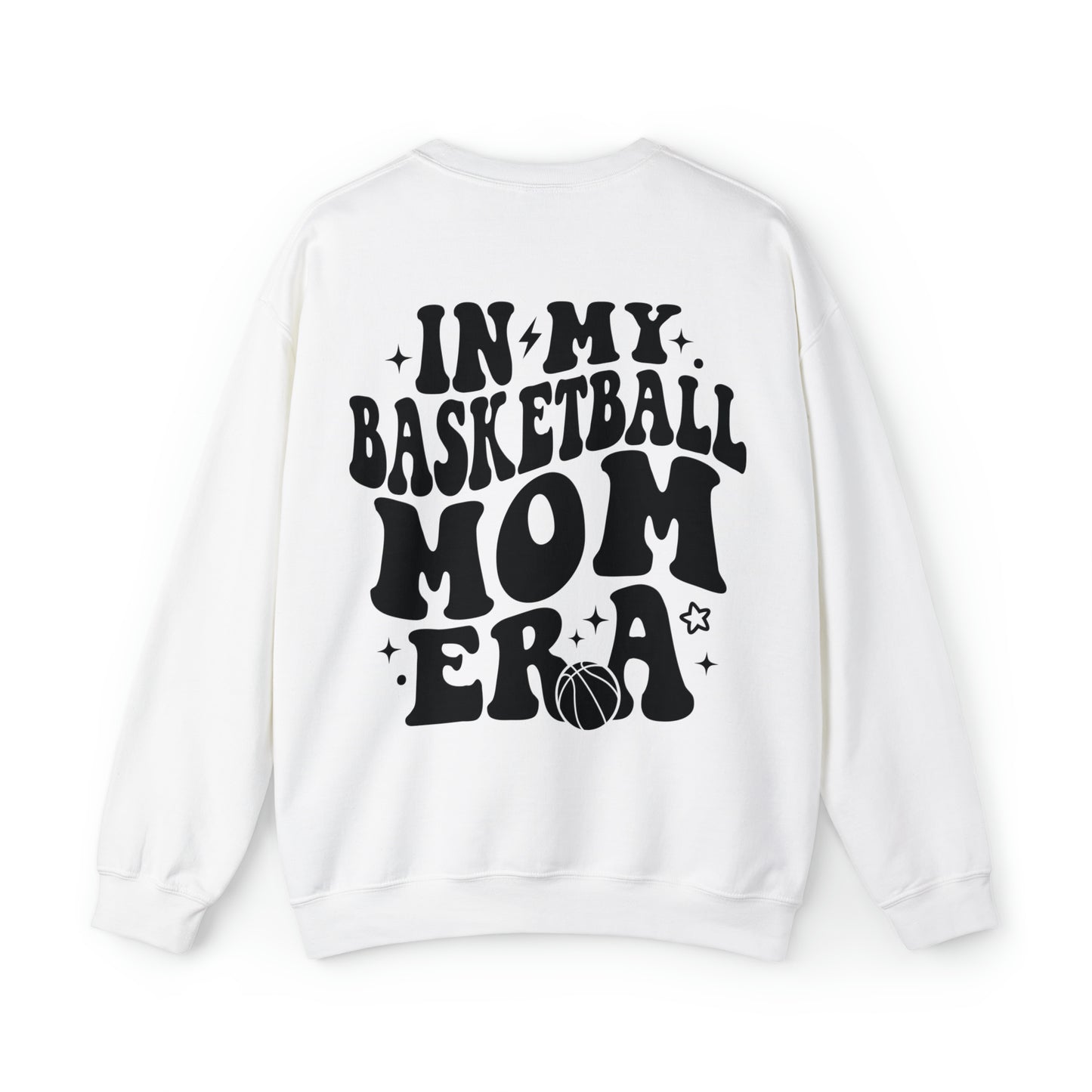 Basketball Mom Era - Unisex Heavy Blend™ Crewneck Sweatshirt