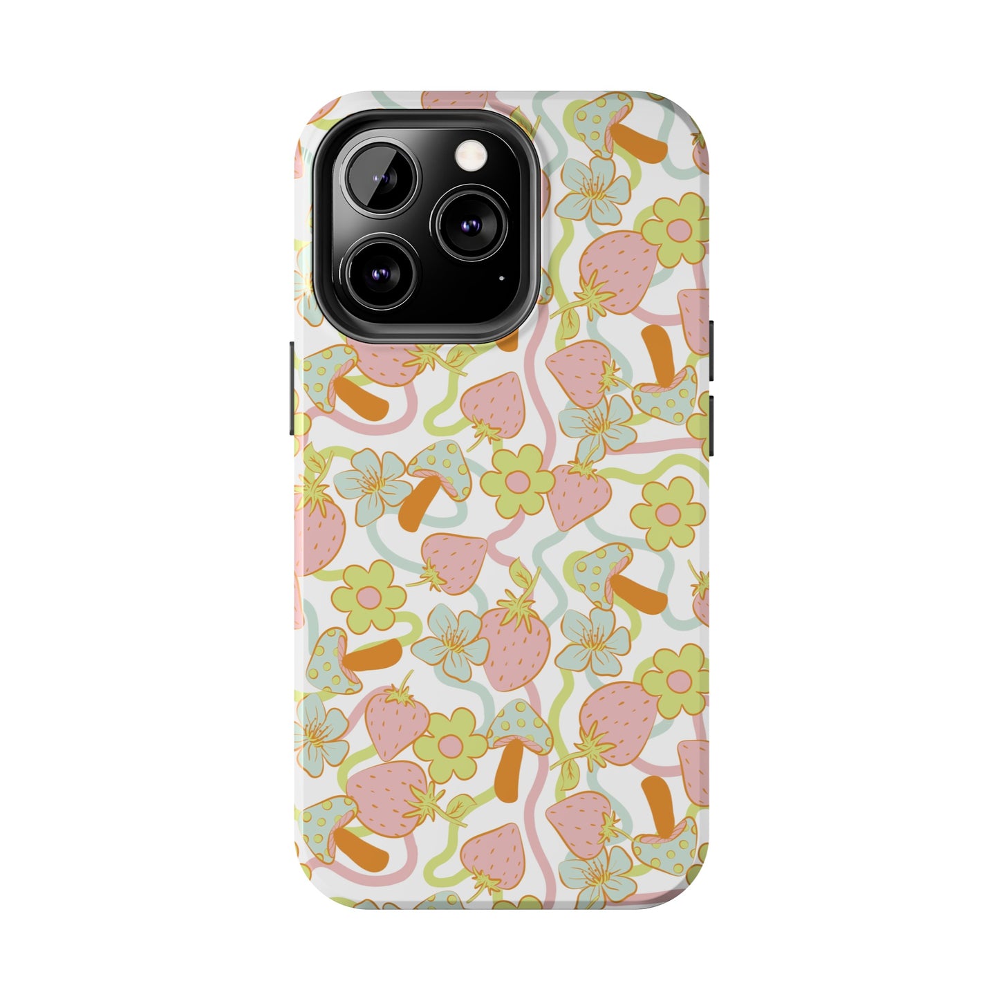 Strawberry Shrooms - Tough Phone Cases