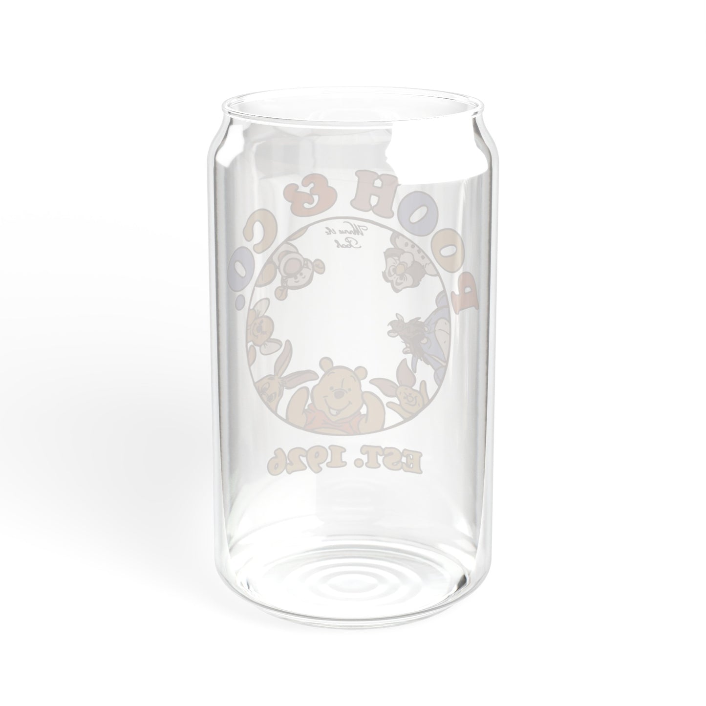 Pooh & Co - Sipper Glass, 16oz