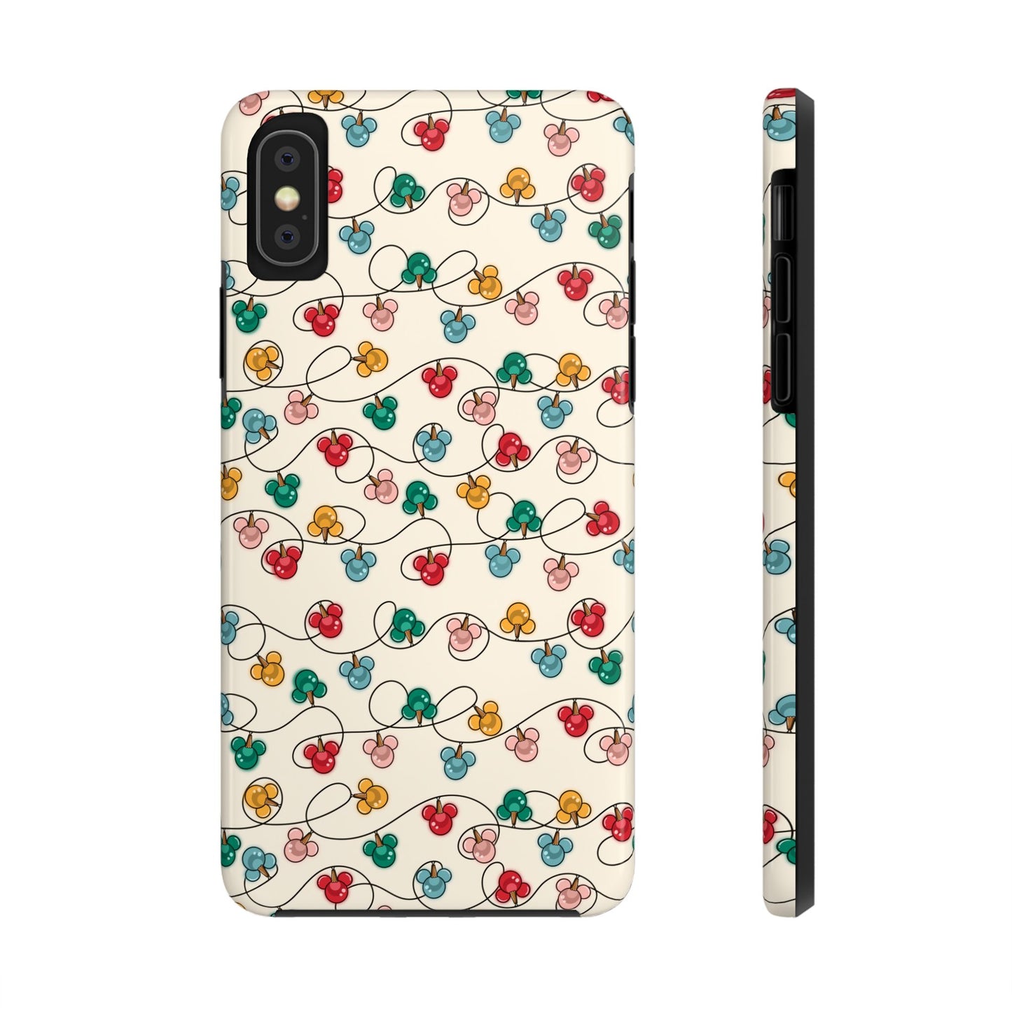 Christmas Lights Mice  -  Tough Phone Cases