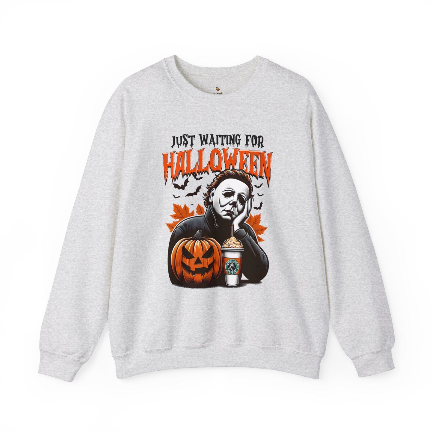 Just Waiting For Halloween  - Mike - Unisex Heavy Blend™ Crewneck Sweatshirt