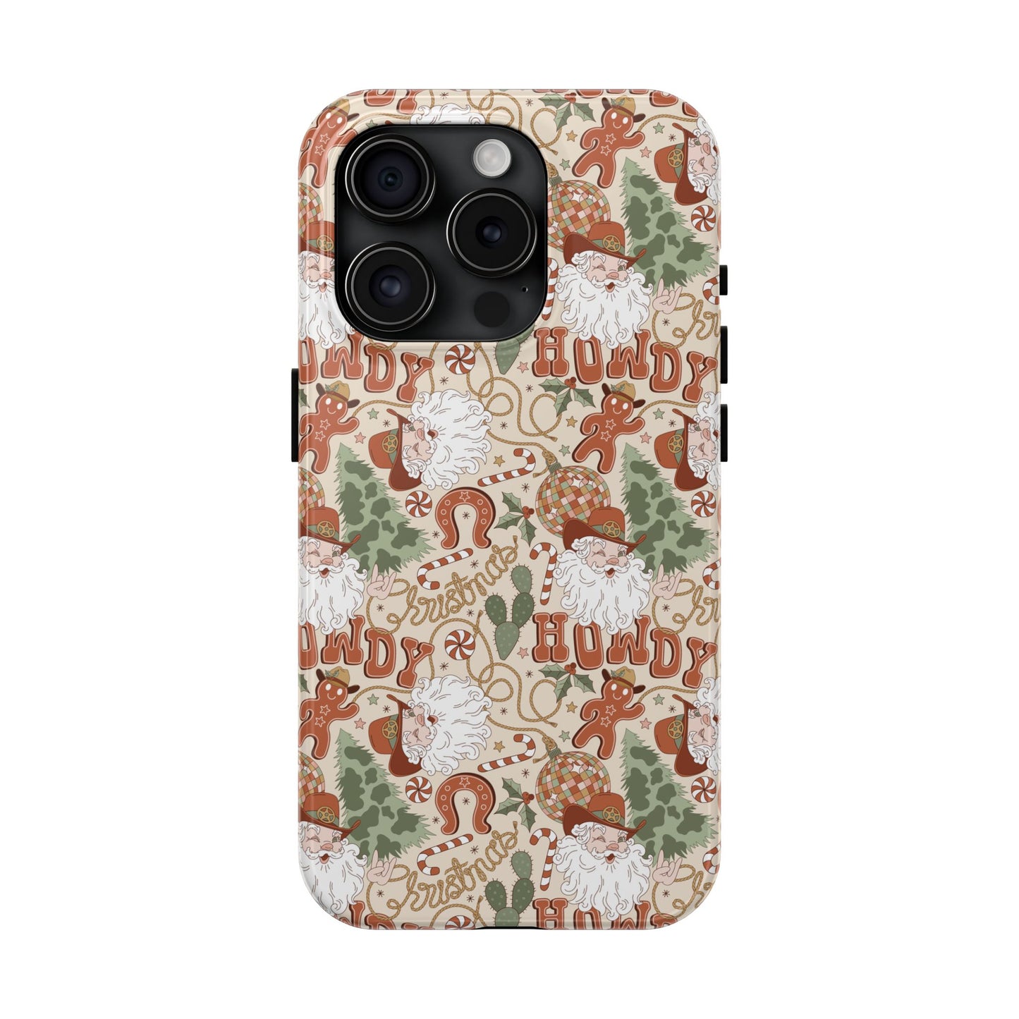 Howdy Christmas -  Tough Phone Cases