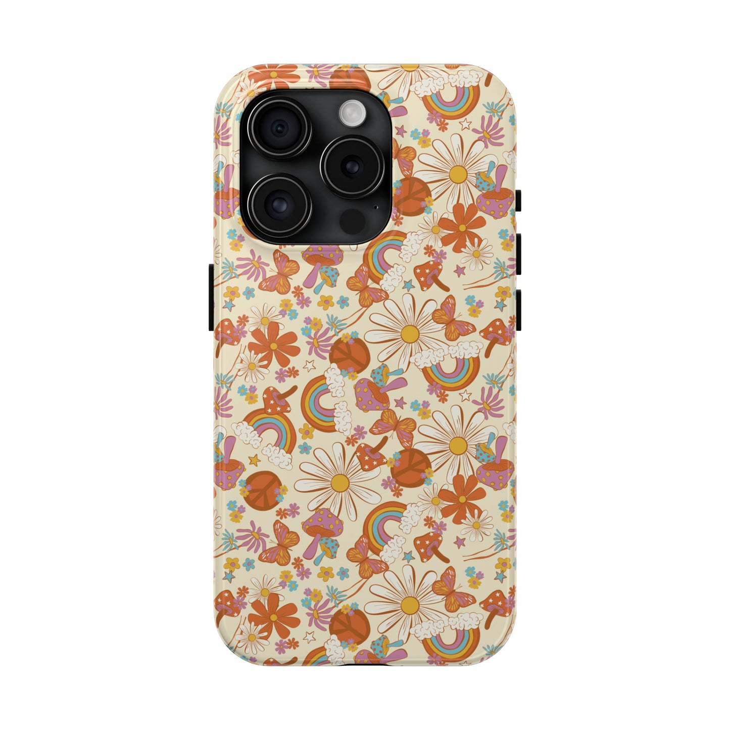 Hippie Floral - Tough Phone Cases