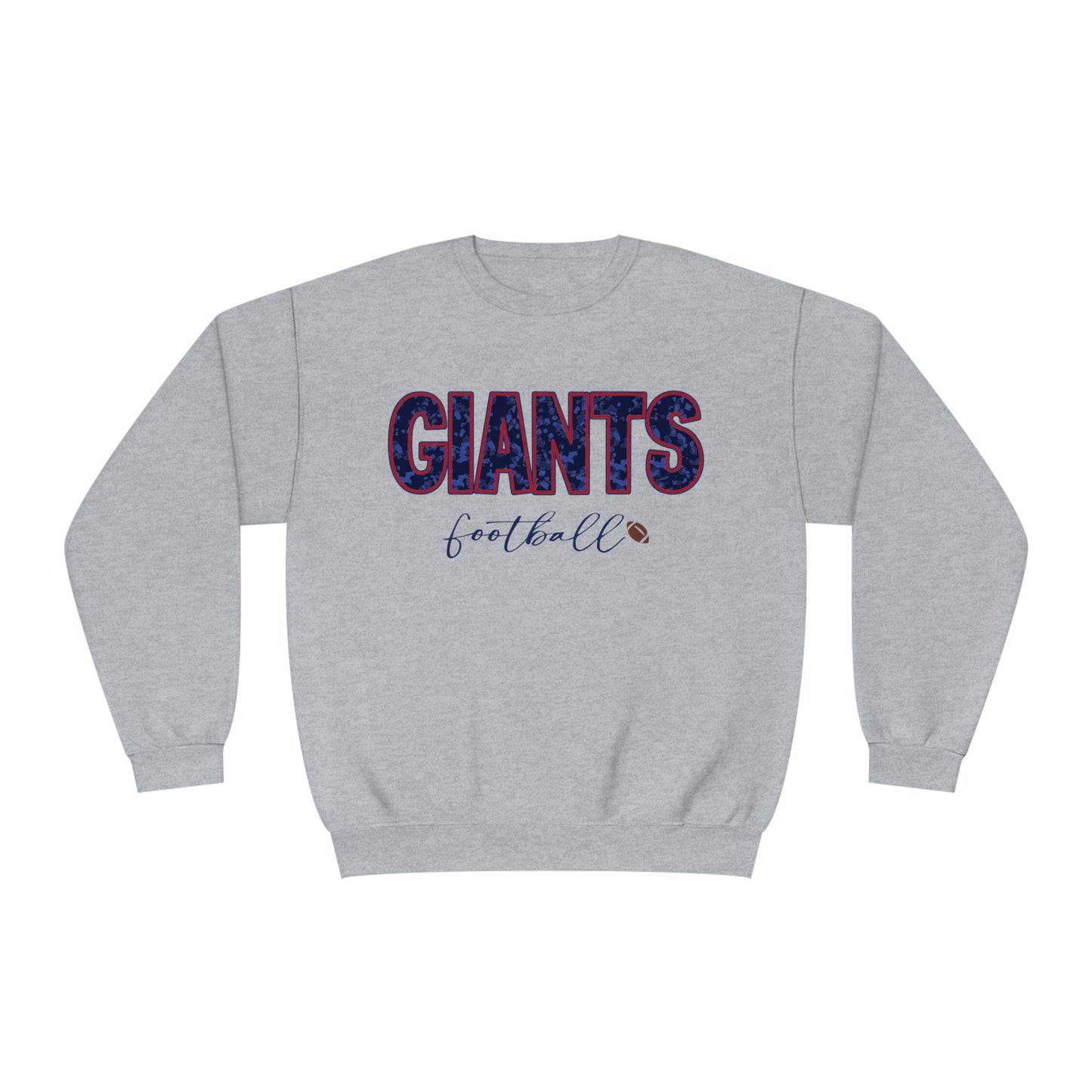 Giants Football - Unisex NuBlend® Crewneck Sweatshirt