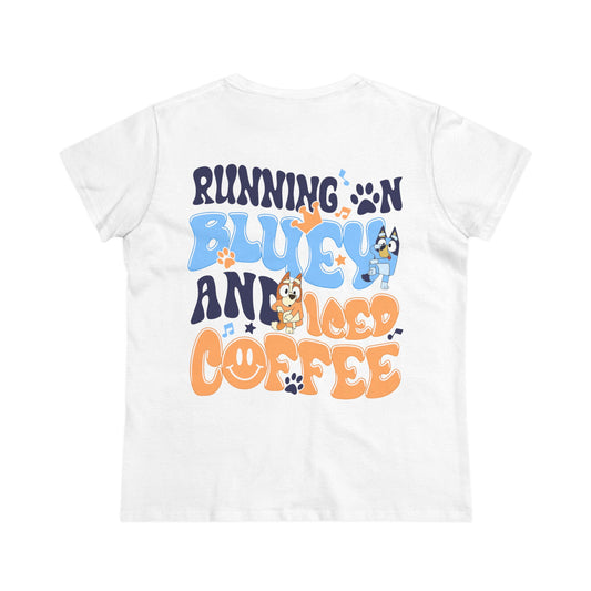 Running On - Women's Midweight Cotton Tee