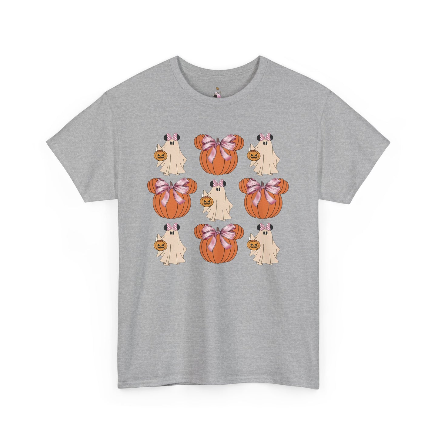 Girly Mouse Ghost Pumpkins - Halloween Tee -  Shirt