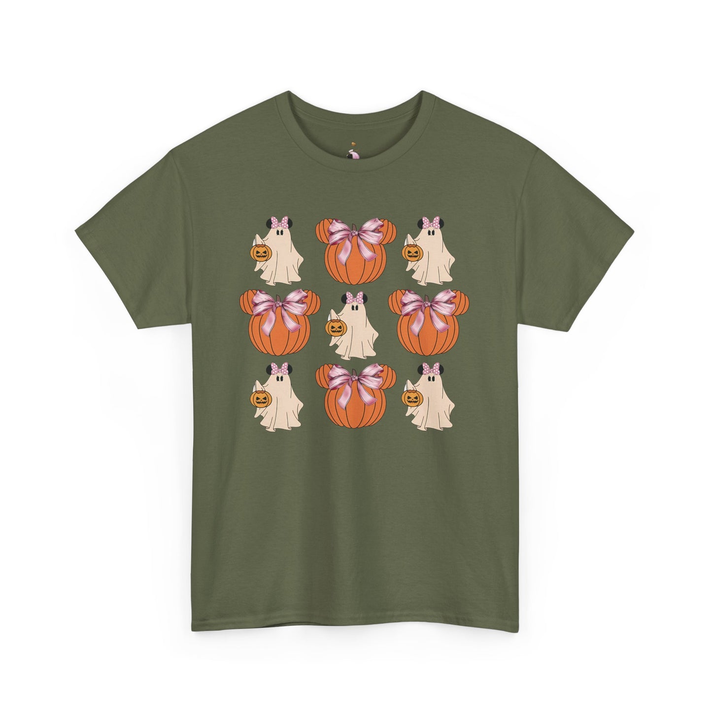 Girly Mouse Ghost Pumpkins - Halloween Tee -  Shirt