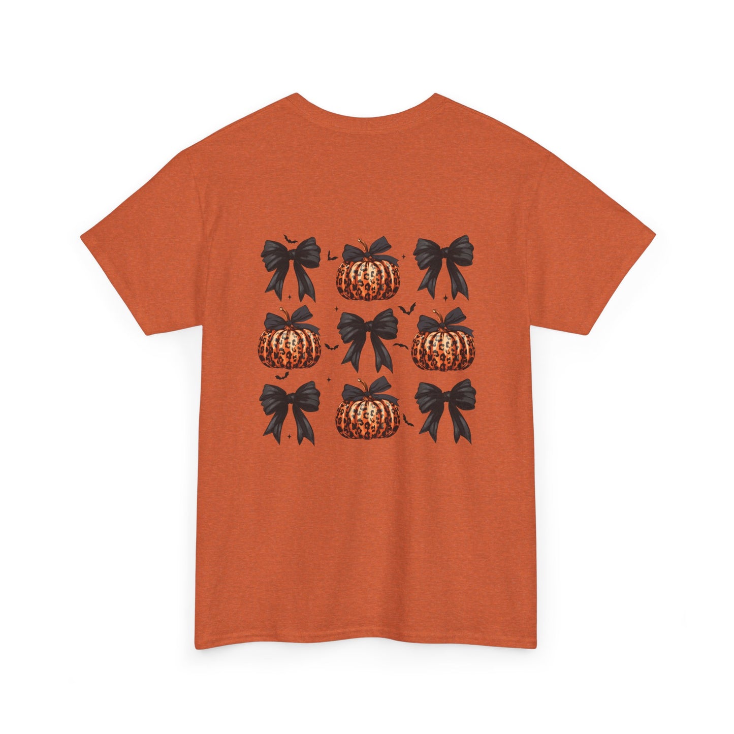 Leopard Print Pumpkins - Coquette - Halloween Tee - Shirt