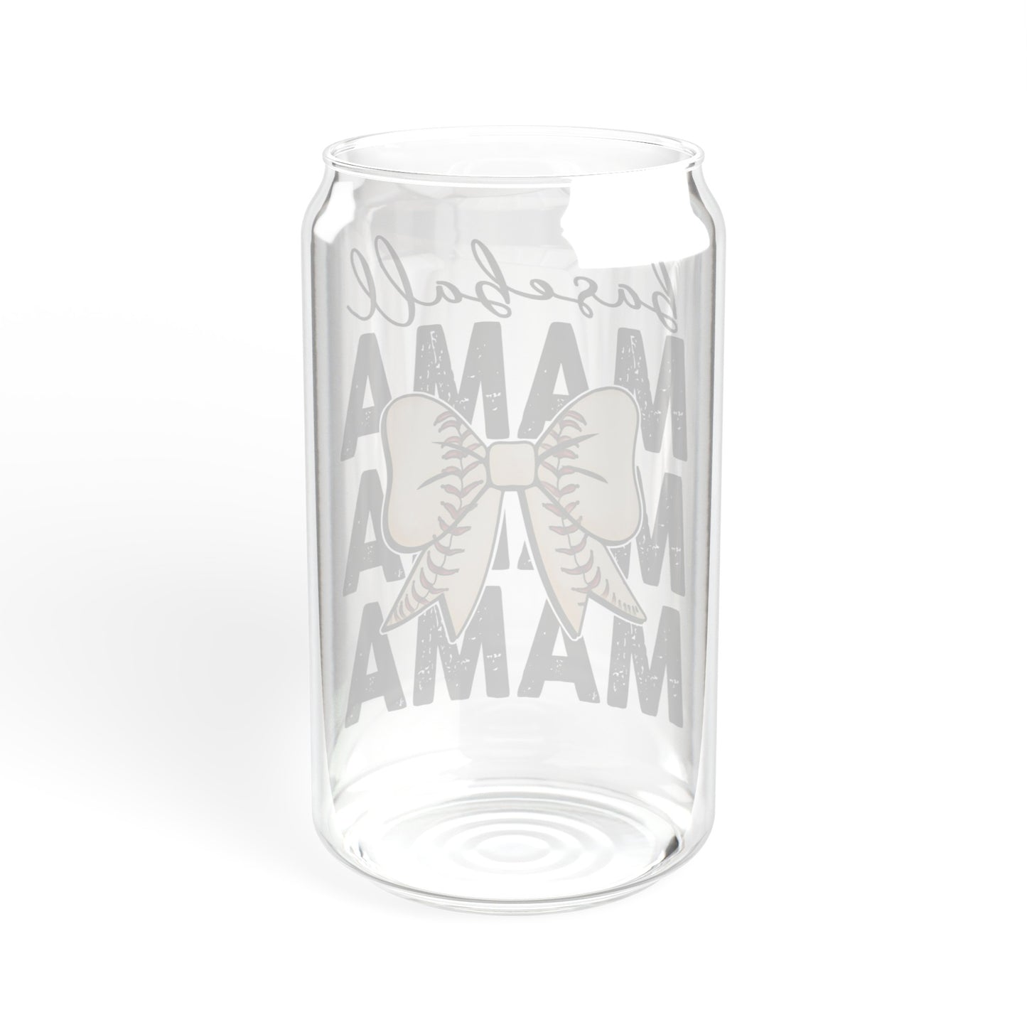 Baseball Mama - Sipper Glass, 16oz