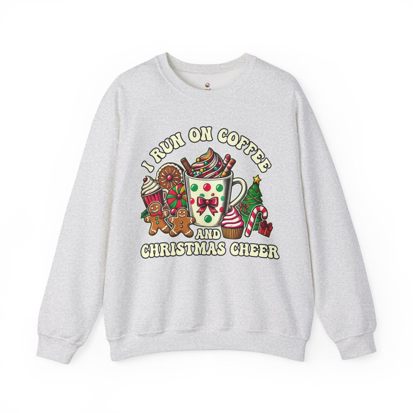 Coffee And Christmas Cheer Christmas Sweatshirt