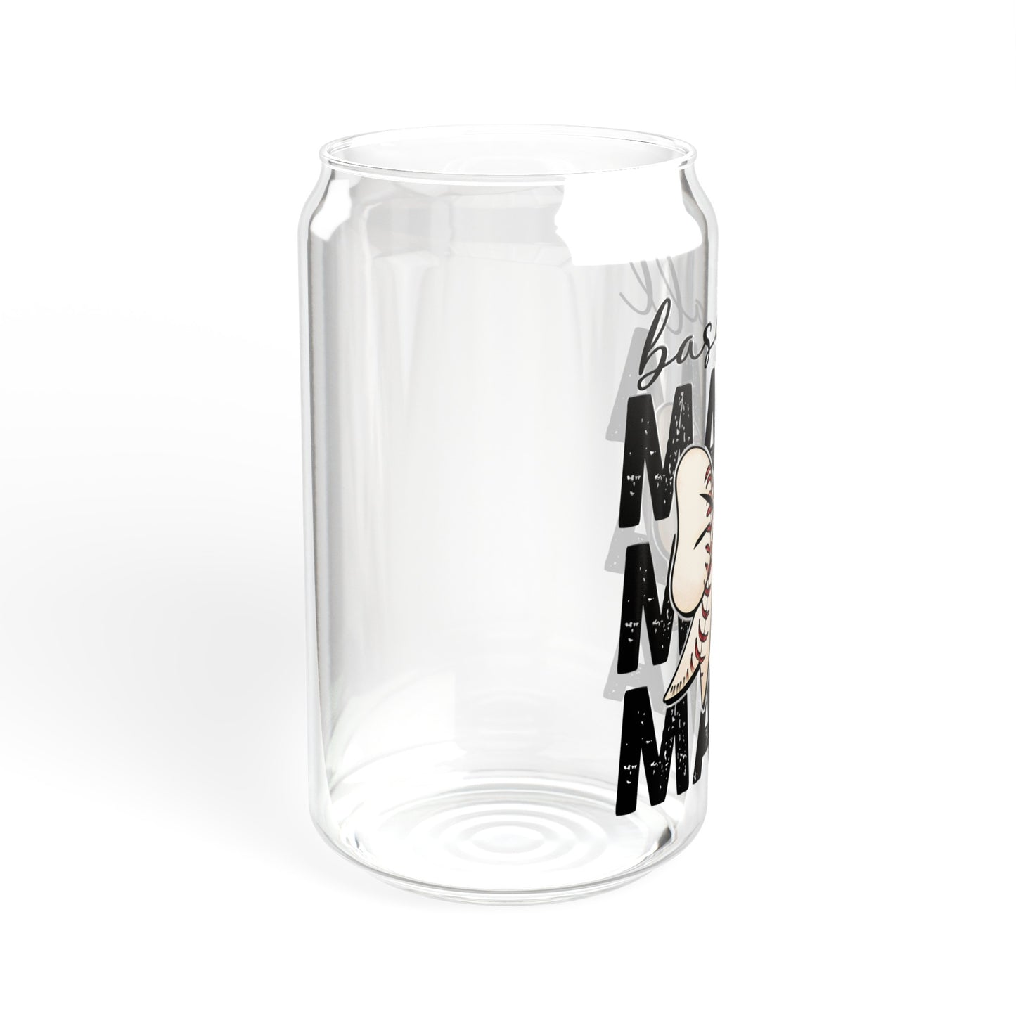 Baseball Mama - Sipper Glass, 16oz