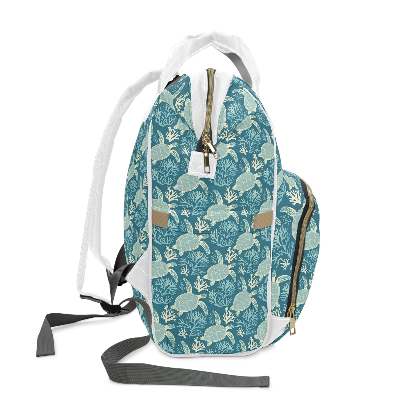 Turtles -  Diaper Backpack