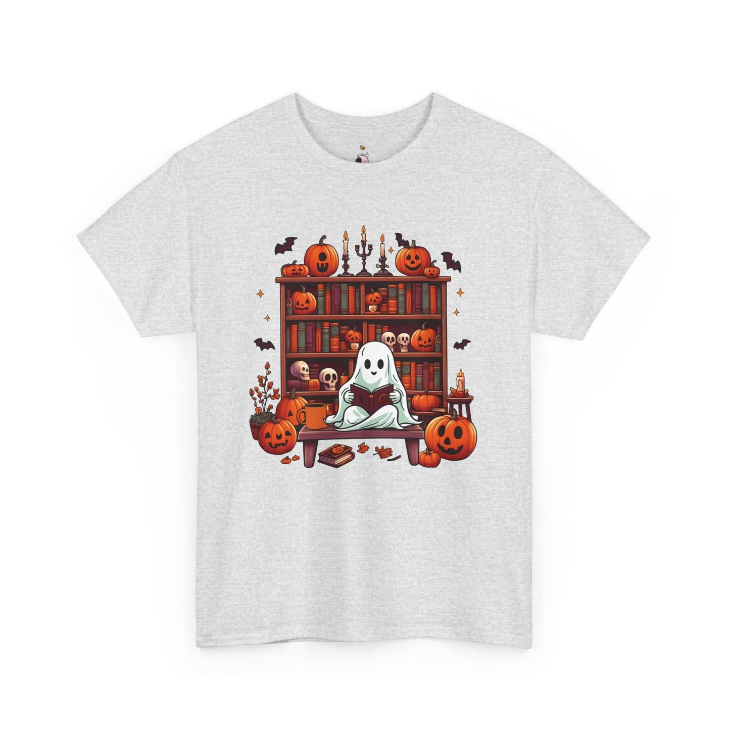 Boo-kworm Ghost Tee - Halloween Shirt